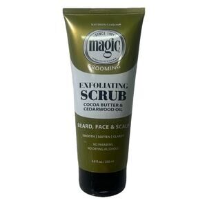 SoftSheen-Carson Magic Men's Grooming Facial Exfoliating Scrub, Softens, Smooths